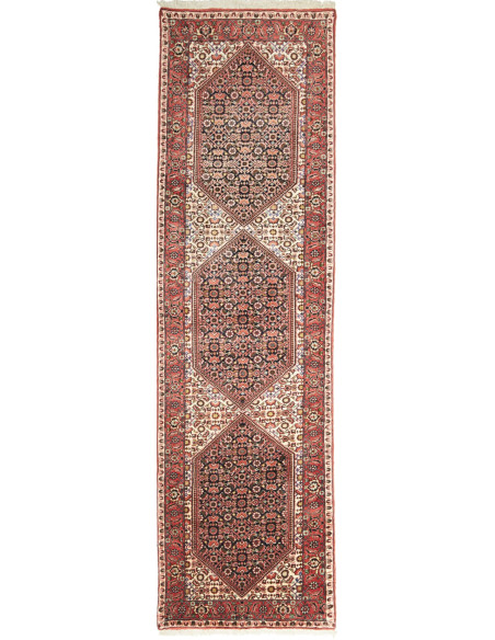 Bidjar 68x255 Cm Bidjar, Persia, Lana Cardata A Mano