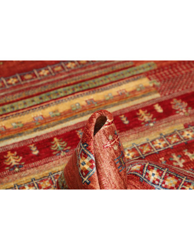 Hand Made Rug Siva Pakistan 124x186 Terracotta