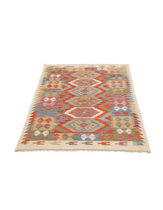Tappeto Originale Kilim Afghanistan 99x147 Blu 2
