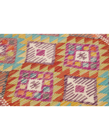 Hand Made Rug Kilim Afghanistan 103x146 Multico