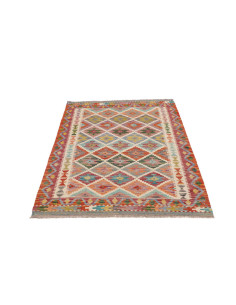 Hand Made Rug Kilim Afghanistan 103x152 Orange 2