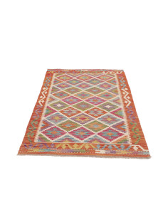 Hand Made Rug Kilim Afghanistan 100x174 Orange 2