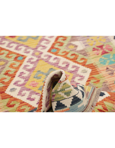 Tappeto Originale Kilim Afghanistan 92x200 Mult