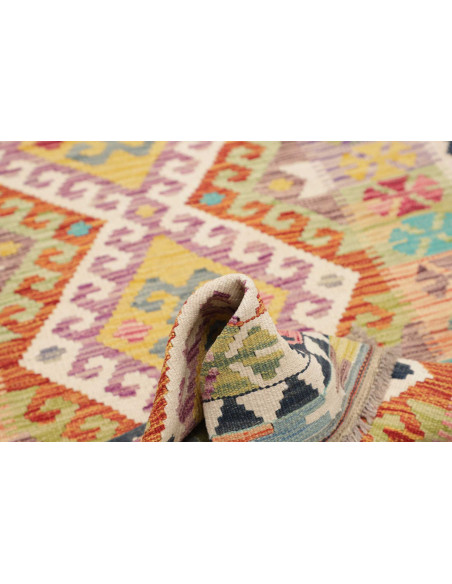 Tappeto Originale Kilim Afghanistan 92x200 Mult