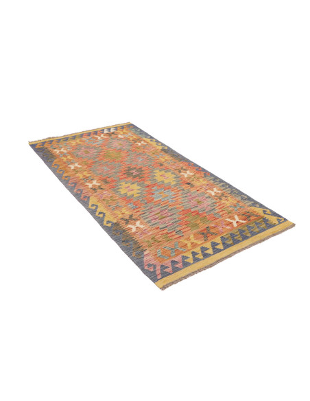 Tappeto Originale Kilim Afghanistan 100x193 Ara