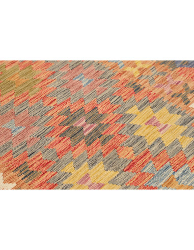 Hand Made Rug Kilim Afghanistan 100x193 Orange