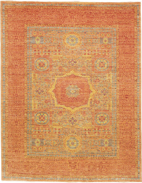 Rug Mamlouk Pakistan 153x196 Terracotta Orange