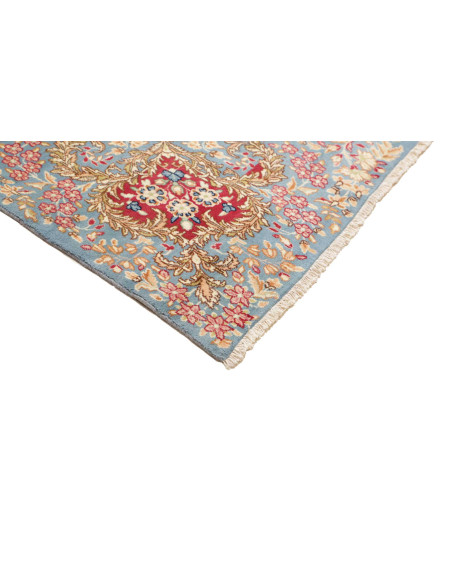 Rug Kerman Persia sky blue 280x385