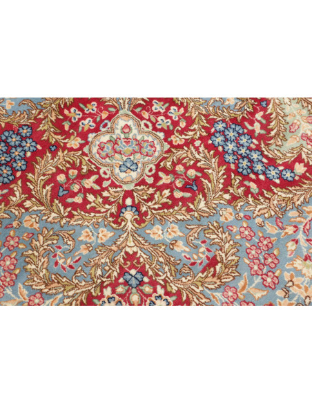 Rug Kerman Persia sky blue 280x385
