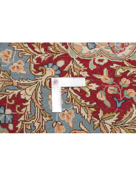 Rug Kerman Persia sky blue 280x385