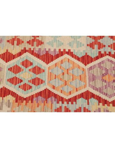 Tappeto Originale Kilim Afghanistan 79x290 Ross