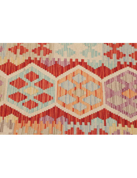 Tappeto Originale Kilim Afghanistan 79x290 Ross