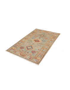 Hand Made Rug Kazak Fine Pakistan 96x153 Teal G 2