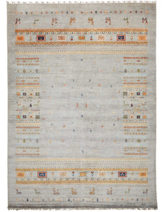 Tappeto Siva Pakistan 251x347 Grigio Salvia Ara