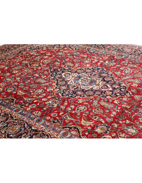 Hand Made Rug Ardakan Persia 255x380 Red Dark B