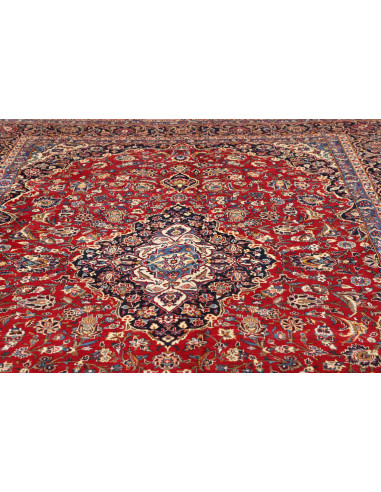Hand Made Rug Ardakan Persia 255x380 Red Dark B