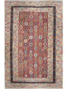 Rug Kilim Afghanistan 414x595 Terracotta Red Cr