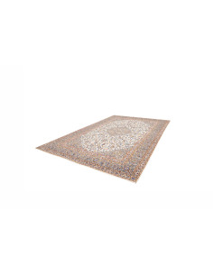 Hand Made Rug Kashan Persia 250x346 Cream Blue 2