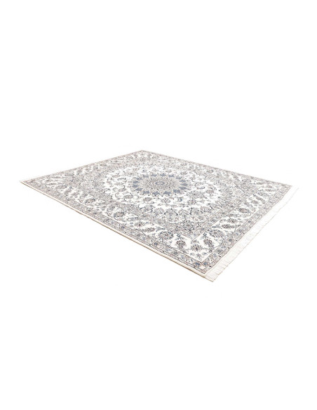 Hand Made Rug Nain Kashmar Persia 244x296 Cream