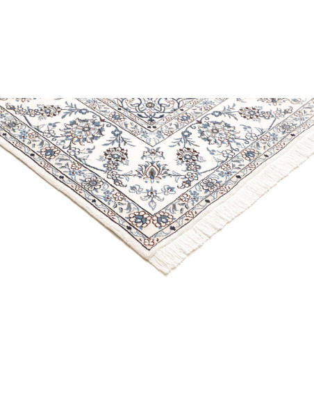 Hand Made Rug Nain Kashmar Persia 244x296 Cream
