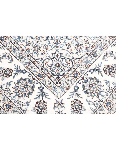 Hand Made Rug Nain Kashmar Persia 244x296 Cream