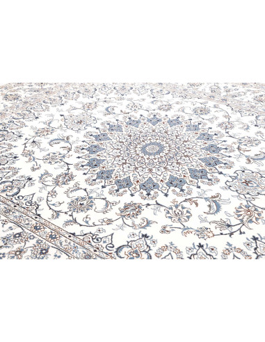 Hand Made Rug Nain Kashmar Persia 244x296 Cream