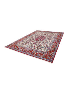 Hand Made Rug Mashad Persia 250x322 Red Cream 2