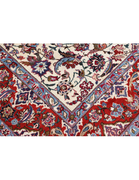 Hand Made Rug Mashad Persia 250x322 Red Cream