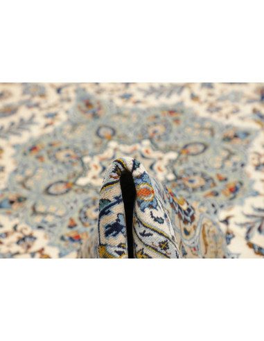 Rug Kashan Persia beige grey 272x367