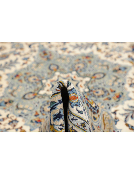 Rug Kashan Persia beige grey 272x367