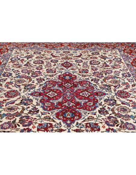 Hand Made Rug Mashad Persia 250x322 Red Cream