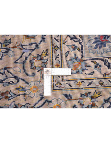 Rug Kashan Persia beige grey 272x367