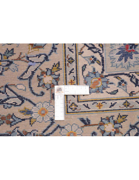 Rug Kashan Persia beige grey 272x367