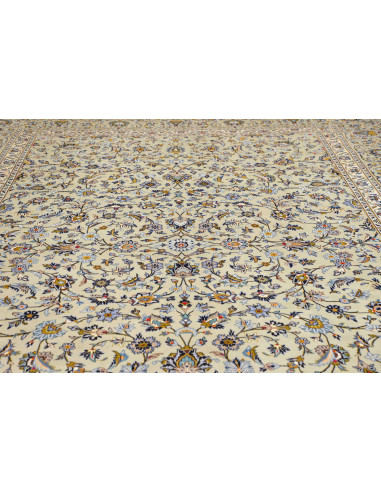 Tappeto Originale Kashan Persia 310x438 Crema B
