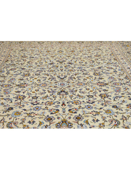 Tappeto Originale Kashan Persia 310x438 Crema B