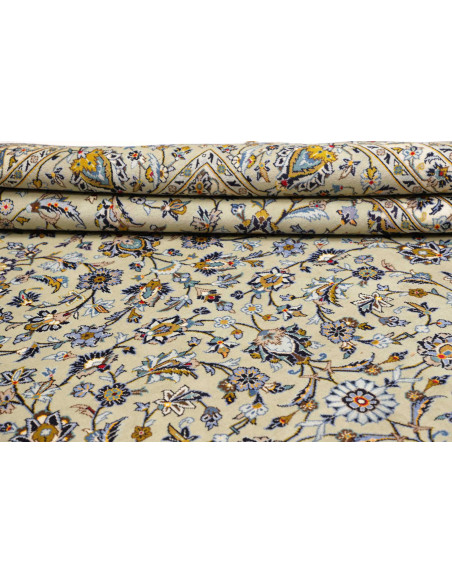 Tappeto Originale Kashan Persia 310x438 Crema B