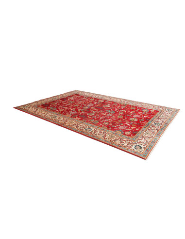 Hand Made Rug Tabriz Persia 230x345 Red Beige