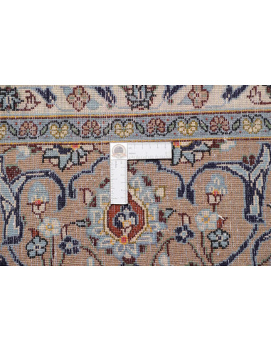 Tappeto Originale Kashan Persia 305x395 Crema A