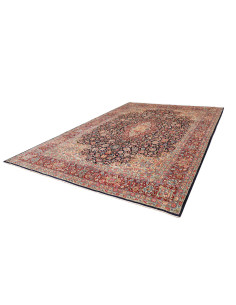 Tappeto Kerman Persia marrone giallo 272x387 2