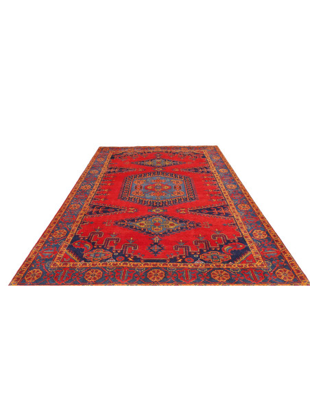 Hand Made Rug Wiss Persia 216x323 Red Blue