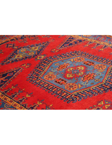 Hand Made Rug Wiss Persia 216x323 Red Blue