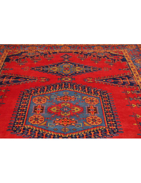 Tappeto Originale Wiss Persia 216x323 Rosso Blu