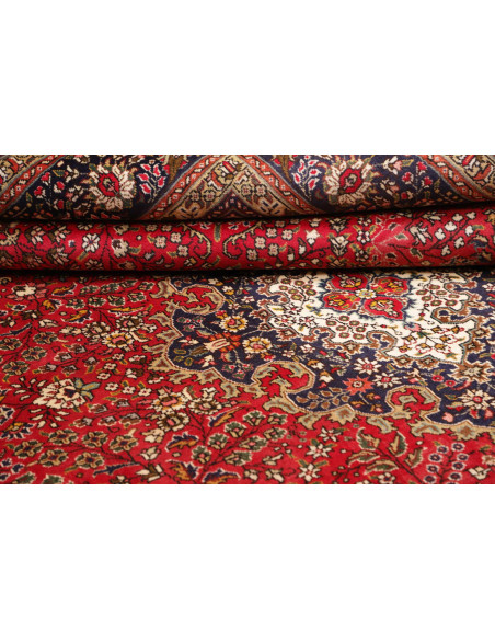 Tappeto Tabriz Persia marrone grigio 247x356