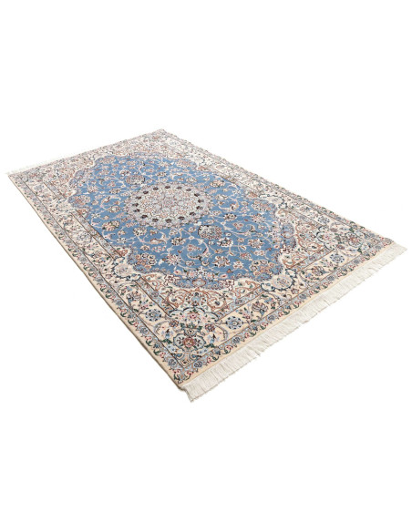 Tappeto Originale Nain 9la Persia 153x255 Blu C