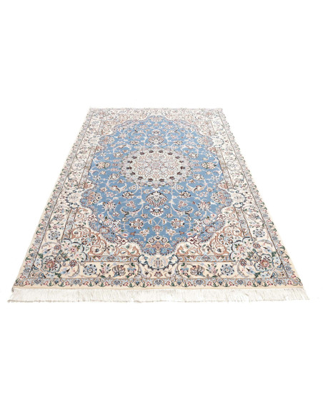 Tappeto Originale Nain 9la Persia 153x255 Blu C
