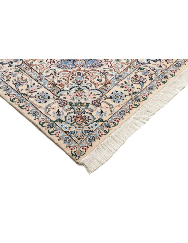 Hand Made Rug Nain 9la Persia 153x255 Sky Blue