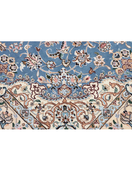 Tappeto Originale Nain 9la Persia 153x255 Blu C