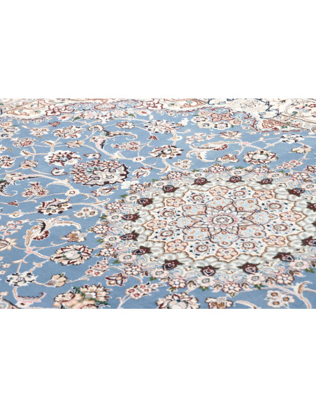 Tappeto Originale Nain 9la Persia 153x255 Blu C
