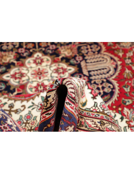 Rug Tabriz Persia brown yellow 250x350