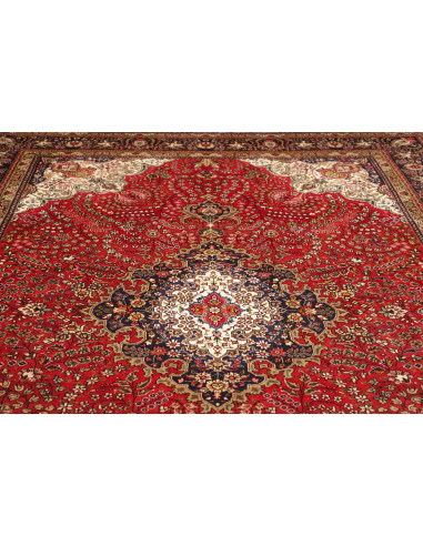 Rug Tabriz Persia brown grey 250x350